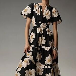 Anthropologie Somerset Maxi Dress Daisies